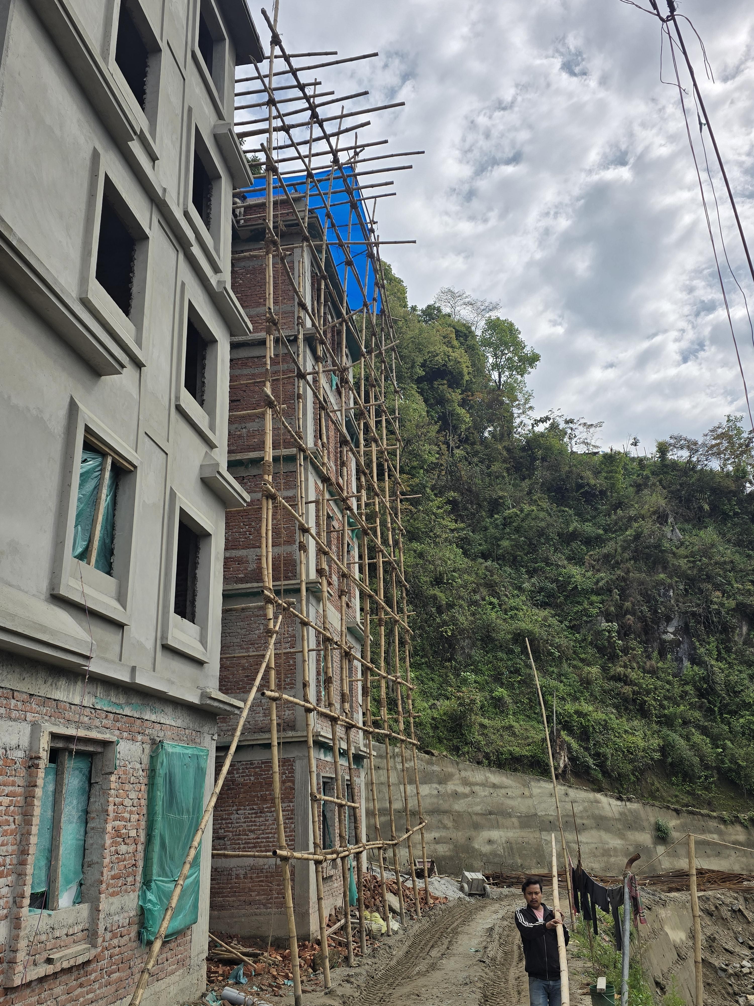 Pasupati Infrastructure construction work