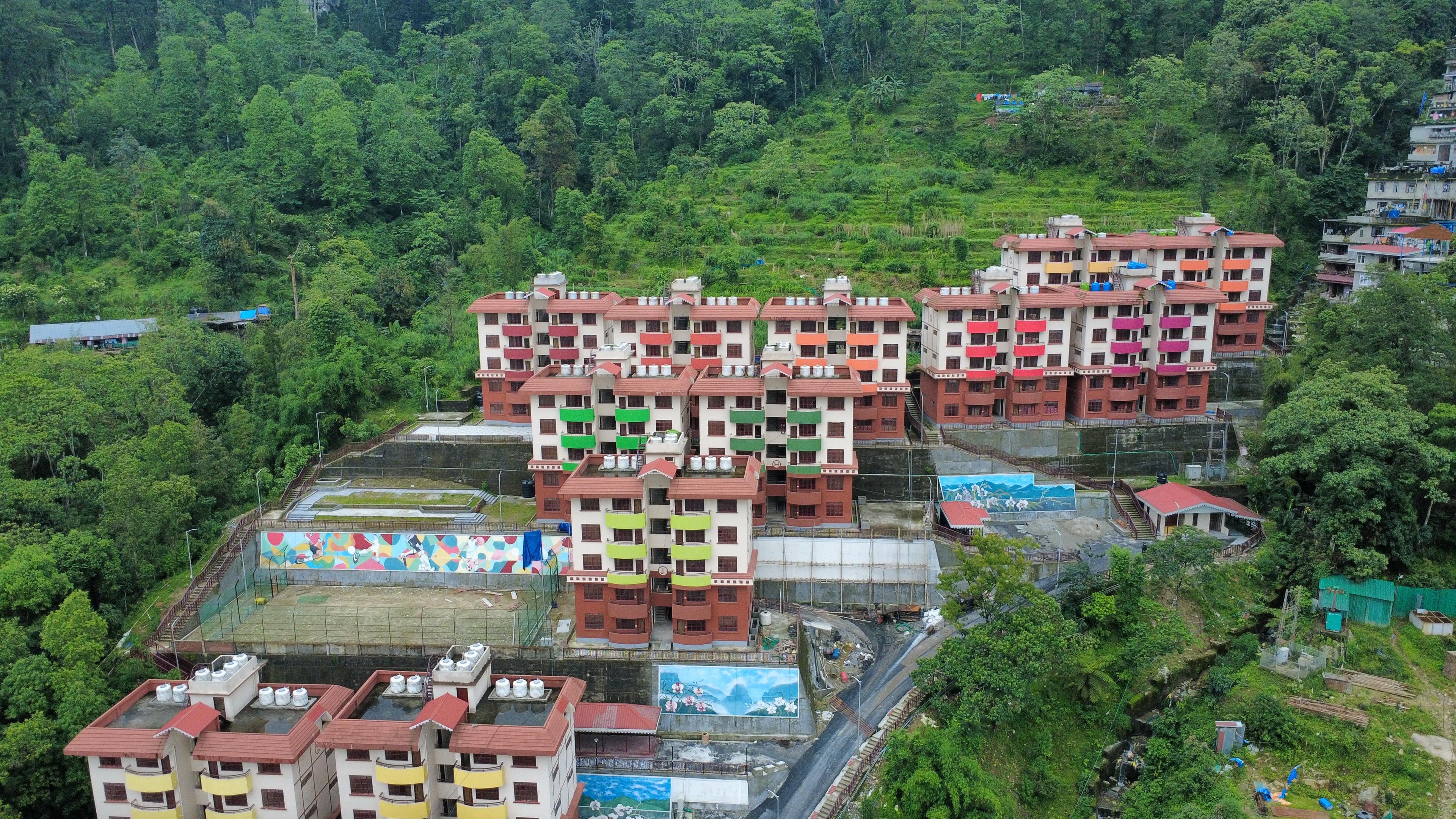 Pasupati Infrastructure construction work