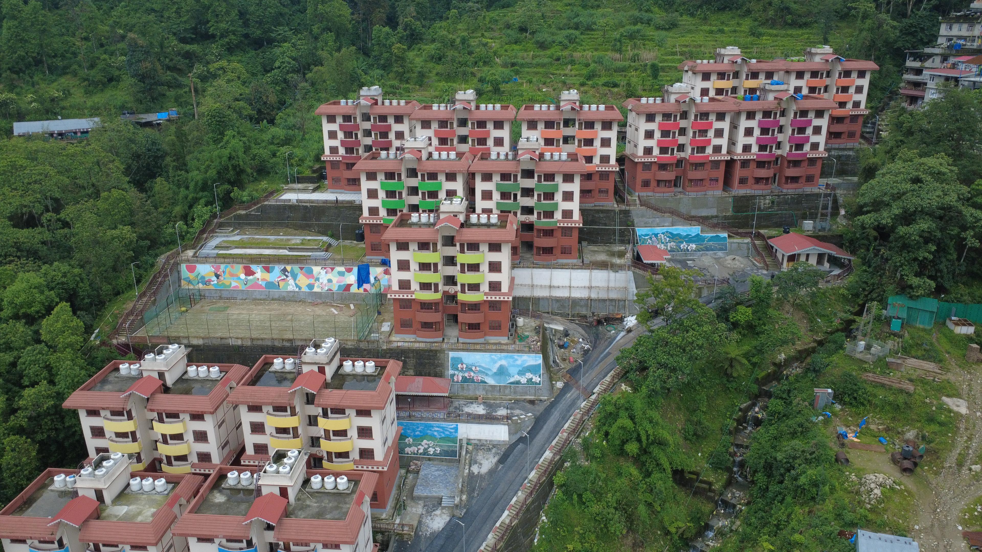 Pasupati Infrastructure construction work