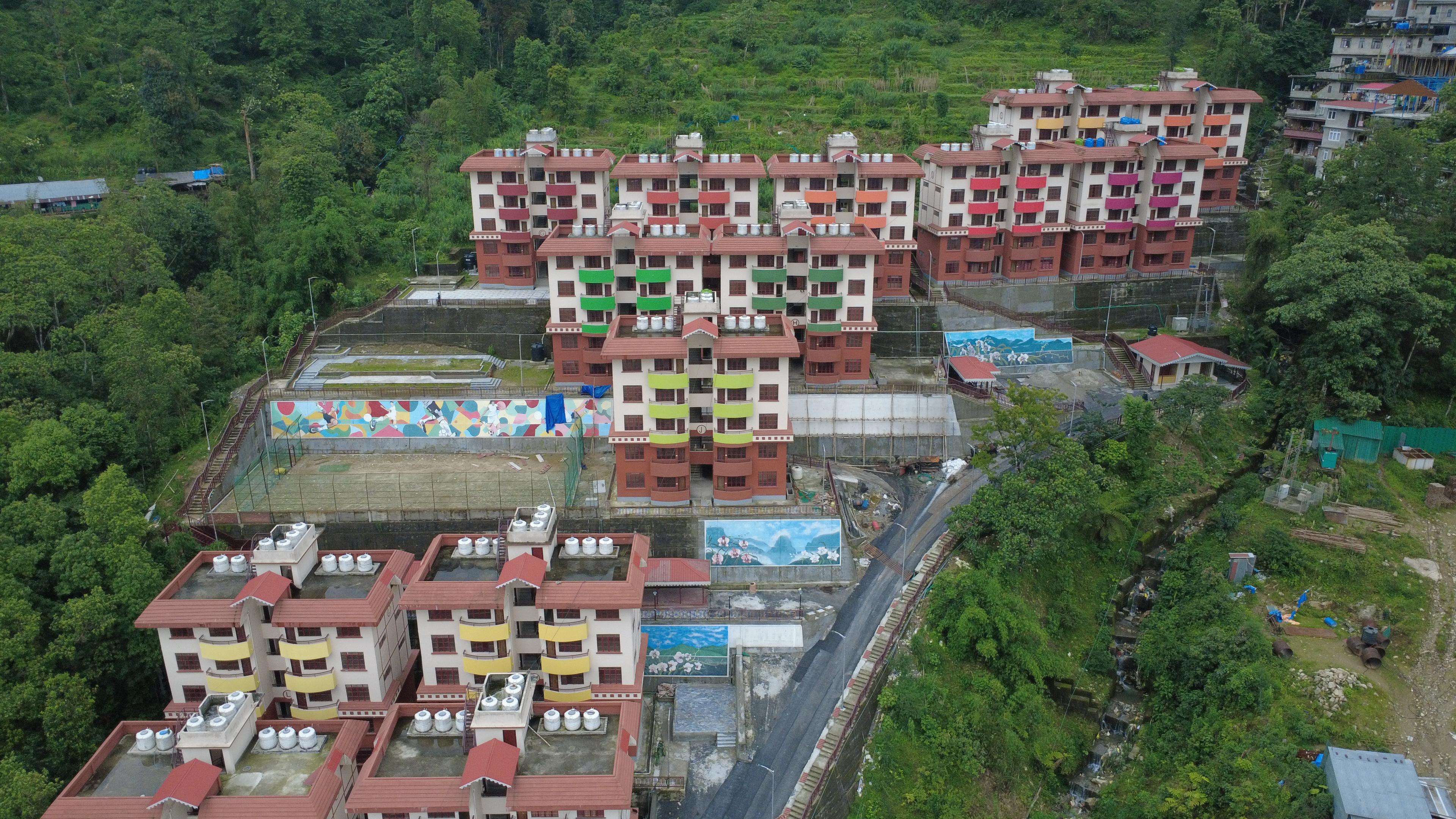 Pasupati Infrastructure construction work