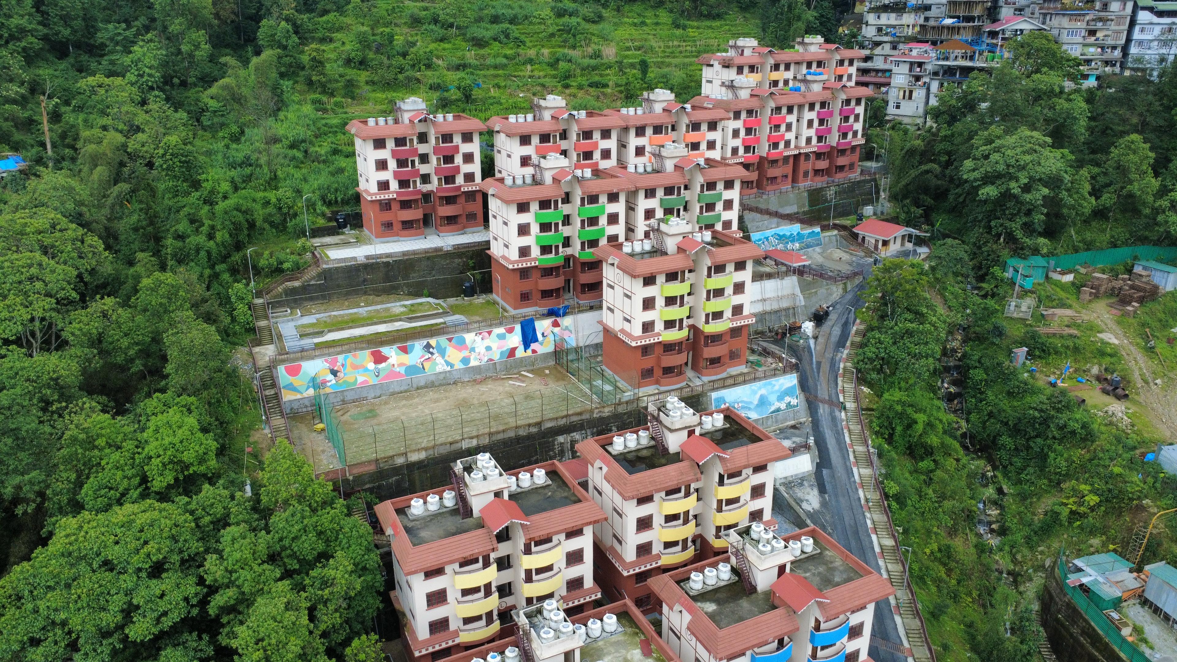 Pasupati Infrastructure construction work