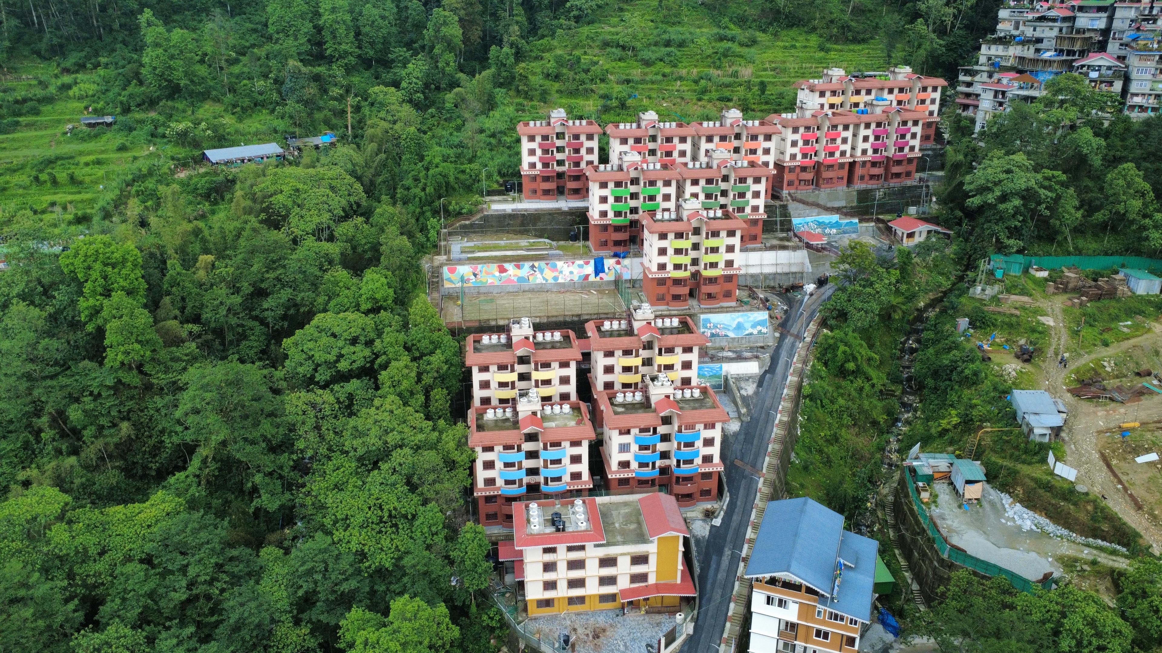 Pasupati Infrastructure construction work