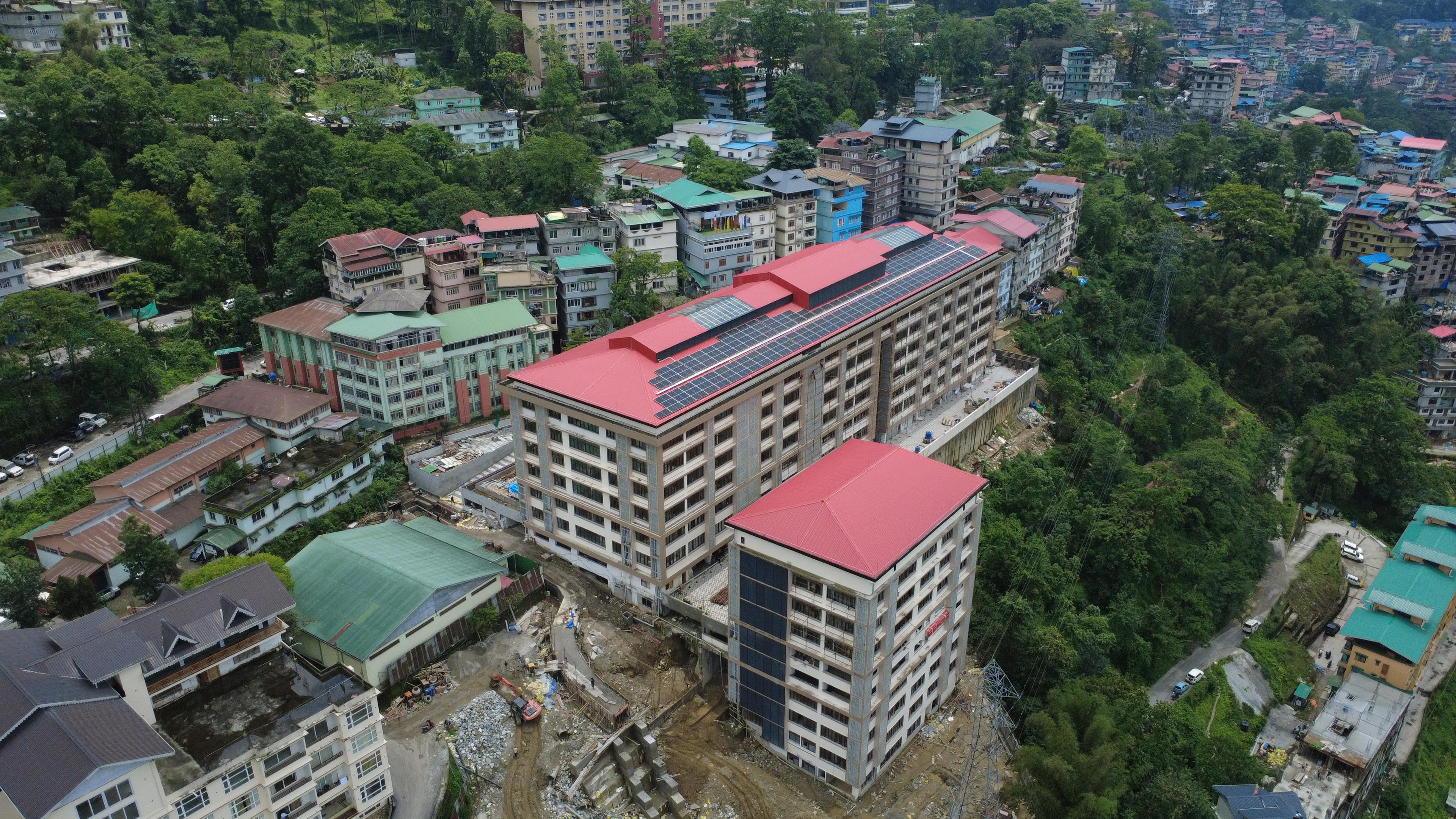 Pasupati Infrastructure construction work