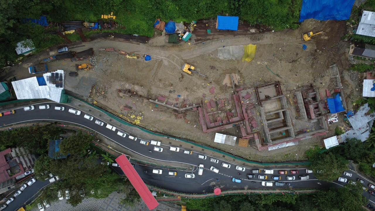Pasupati Infrastructure construction work
