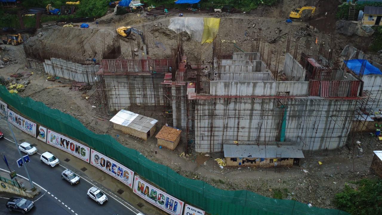 Pasupati Infrastructure construction work