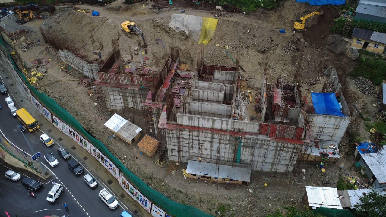 Pasupati Infrastructure construction work