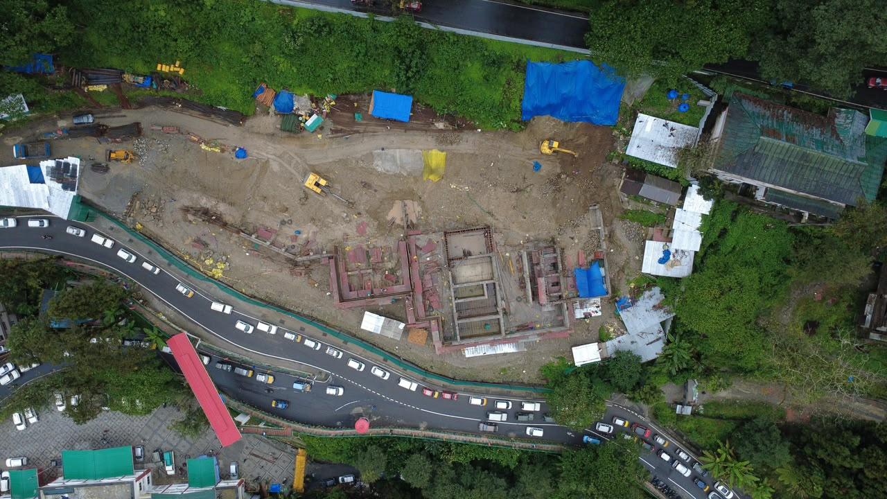 Pasupati Infrastructure construction work