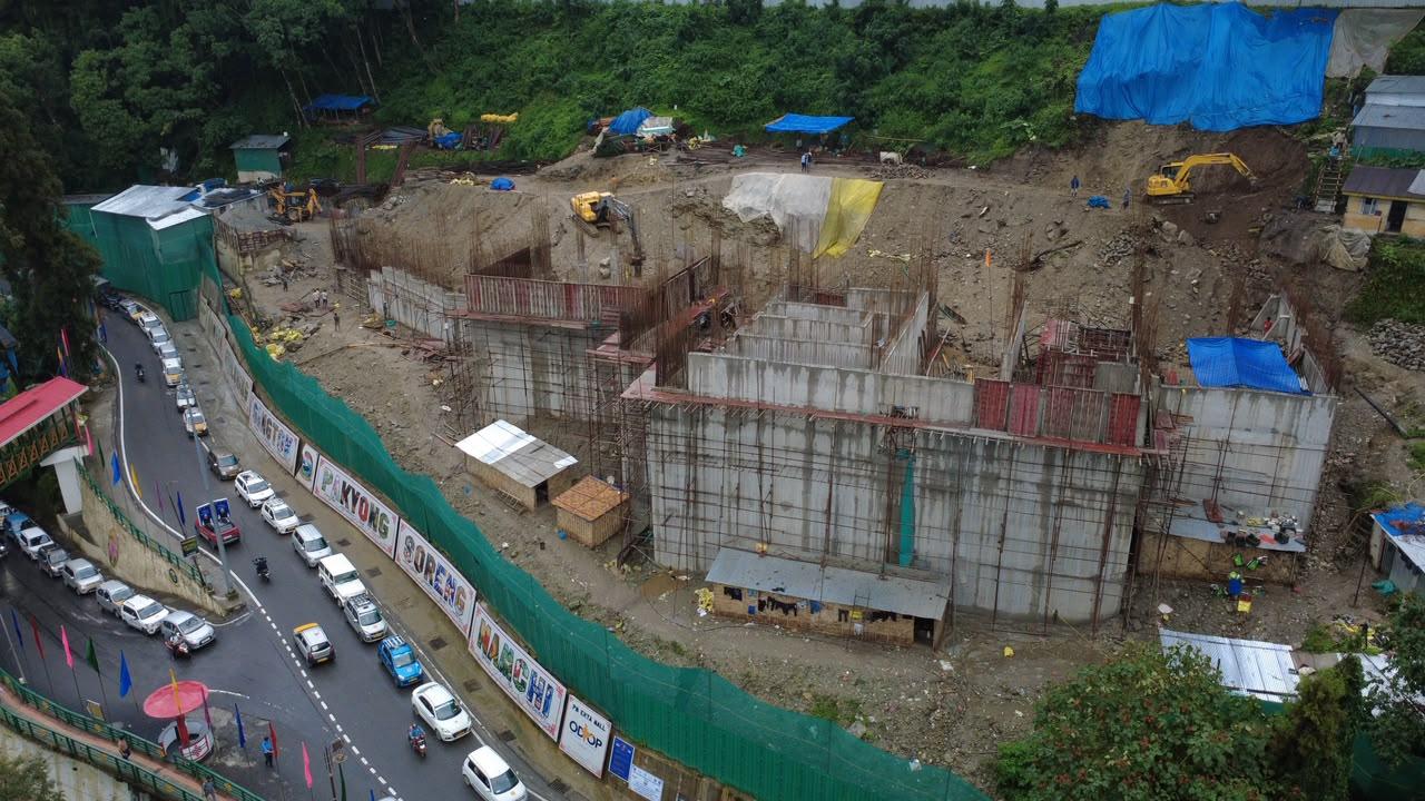 Pasupati Infrastructure construction work